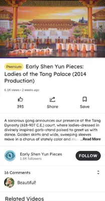 Shen Yun Zuo Pin android App screenshot 9